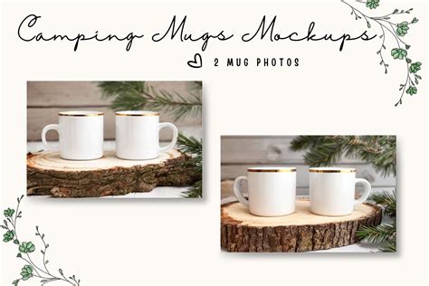 Camping Mug Mockup Enamel Mug Mockup Graphic By Sublimation Heaven