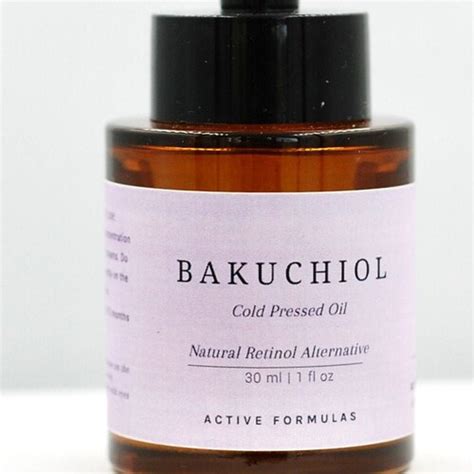 Bakuchi Bakuchiol Natural Plant Retinol Unrefined Cold Etsy