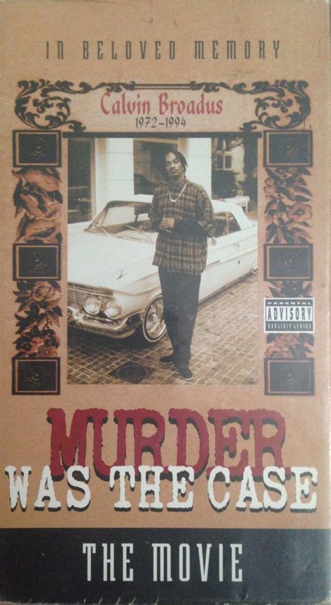 Murder Was The Case (The Soundtrack) (VHS) | Discogs