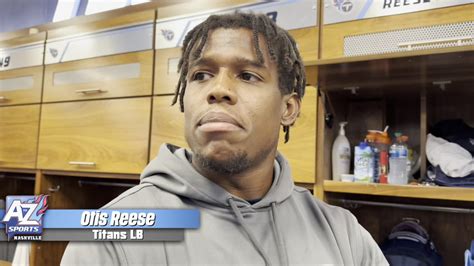 Titans Rookie Otis Reese Talks About Making The Transition To Lb In The