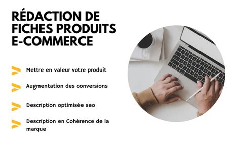 Je Vais R Diger Vos Fiches Produits E Commerce Par Aders