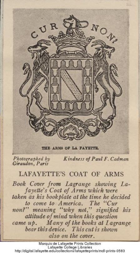 Lafayette Coat Of Arms - Tumblr Gallery