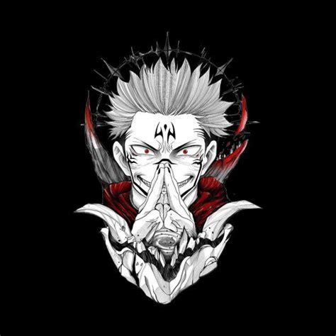 Jujutsu Kaisen Sukuna Malevolent Shrine One Tempered Glass IPhone Case