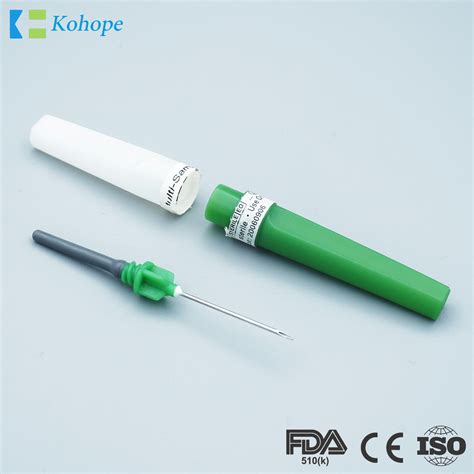 Flash Back Type Vacuum Disposable Medical Safety Blood Collection