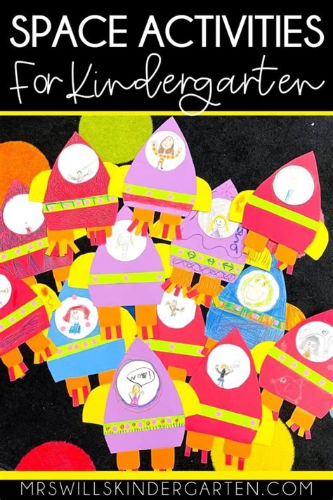 Space Activities for Kindergarten | Lesson Plans, Center Ideas, a Craft ...