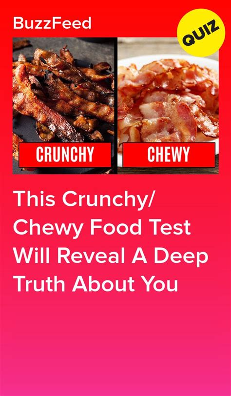 This Crunchy Chewy Food Test Will Reveal A Deep Truth About You Artofit