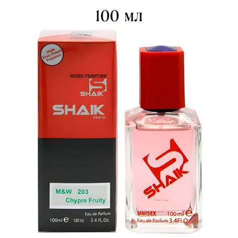 SHAIK MW 203 Chypre Fruity Парфюмерная вода 100мл Unisex купить на OZON ...