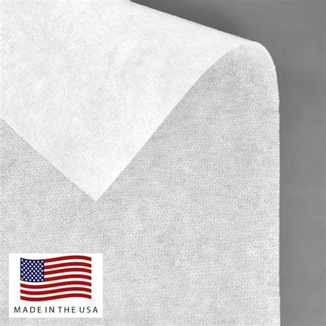 60 Lightweight Fusible Interfacing Non Woven White 1 Etsy