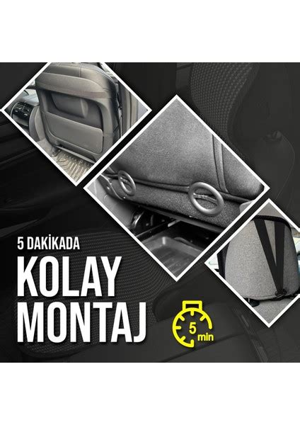 Mazda Uyumlu Koltuk K L F Minder Krem N Arka Set Fiyat