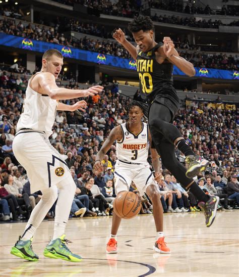 Jokic Scores In Triple Double Nuggets Top Depleted Jazz