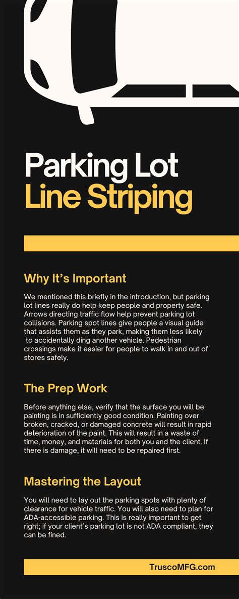 The Ultimate Guide To Parking Lot Line Striping