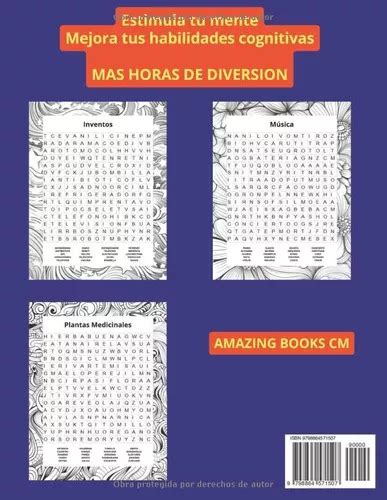 Libro Sopa De Letras Español Para Adultos Letra Grande en venta en