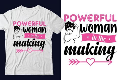 Powerful Woman In The Making Svg Design Graphic By Almamun2248 · Creative Fabrica