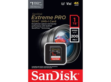 Thẻ nhớ SDXC SanDisk Extreme Pro 1TB 200MB/s I Trung tâm mua sắm zShop