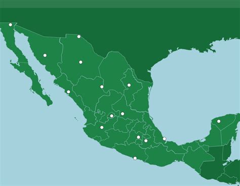 M Xico Ciudades Juego De Mapas Seterra