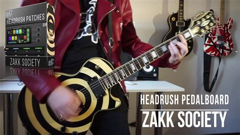 Headrush Patches Zakk Society Wylde BLS Medley Demo Pedalboard