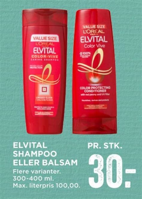 Loreal Elvital Balsam Meny Marts Alle Tilbudsavis