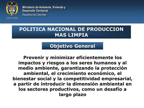 PPT Ministerio De Ambiente Vivienda Y Desarrollo Territorial