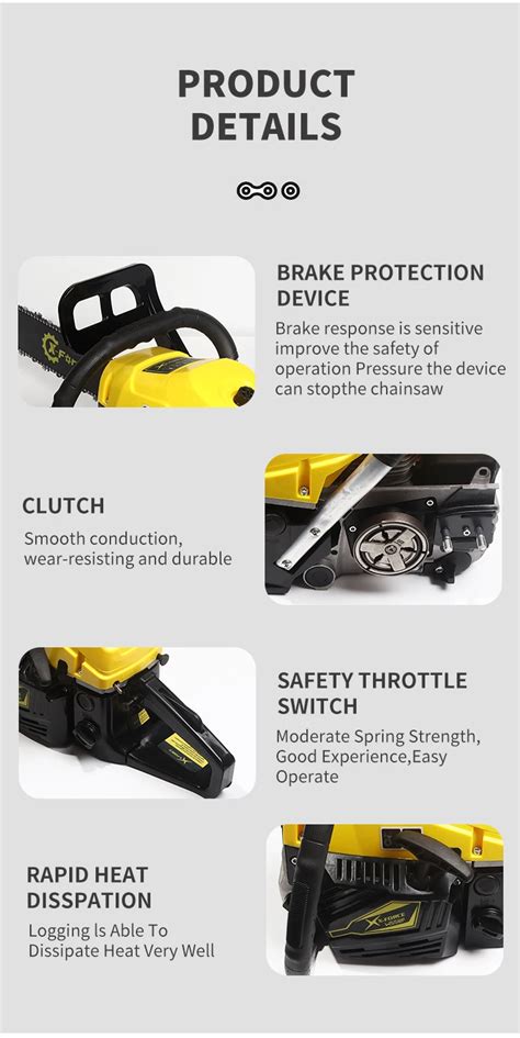 X Force Stroke Cc Professional Gasoline Chainsaw Powering Through