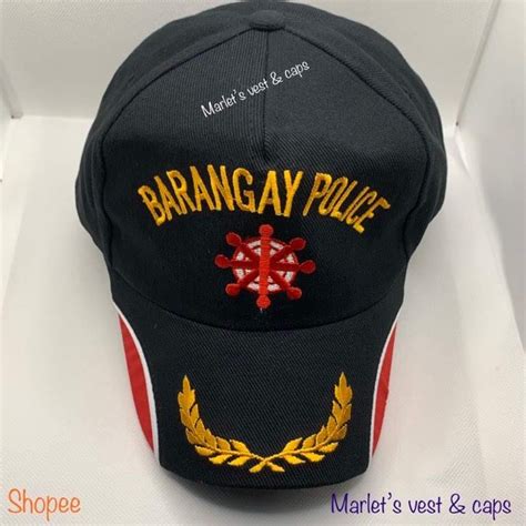 Bull Brush B Tanod Caps Hat Limited Edition Shopee Philippines