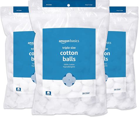 Amazon Amazon Basics Cotton Balls Count Packs Of