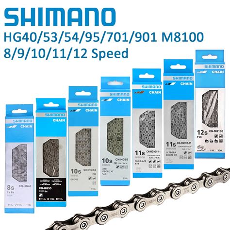 Shimano Chain Mountain Bike Chain CN HG40 HG53 HG54 HG95 M8100 HG701