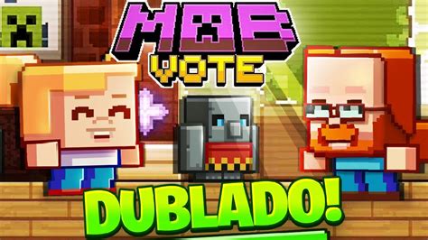 Minecraft Live 2022 Vote No Mob Tuff Golem 4 Dublado Pt Br Youtube