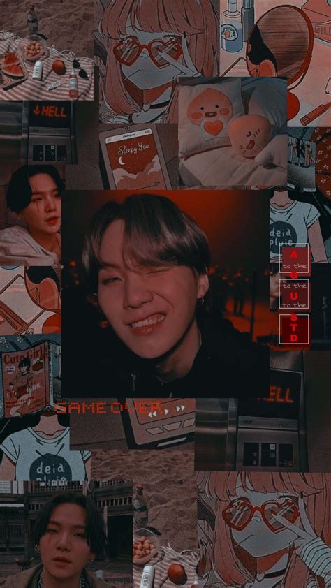 Suga bts aesthetic wallpaper ( •ᴗ• )