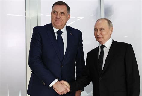 Slobodna Dalmacija Dodik se sastao s Putinom žalio mu se na pritiske