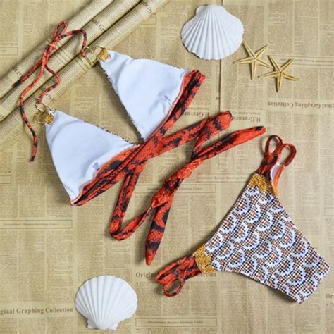 Swim Snake Print Bikini Poshmark