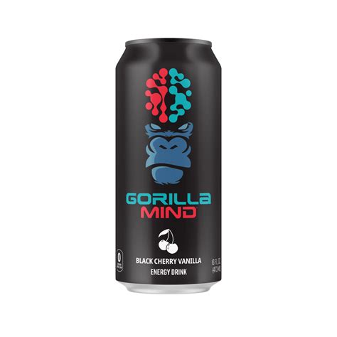 Gorilla Mind Gorilla Mode Energy RTD Black Cherry Vanilla