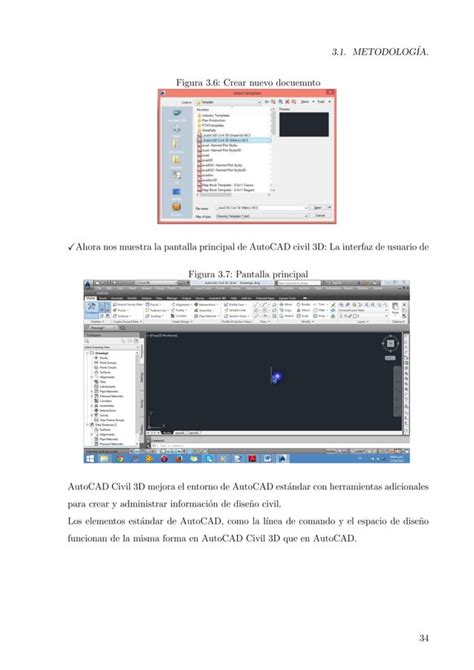 Informe Generacion De Superficie Secciones Transversales En Autocad