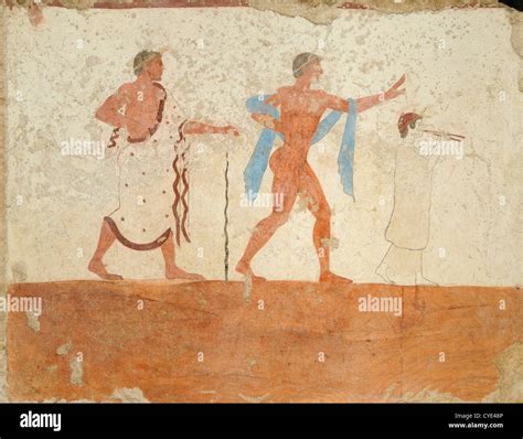 Tomb Of The Diver Paestum Hi Res Stock Photography And Images Alamy