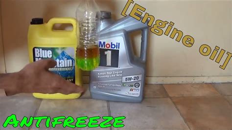 Engine Oil Mixed With Coolant