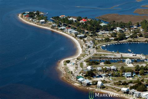 Shell Point In Coastal Wakulla County Near Crawfordville South Of Tallahassee Florida Mark