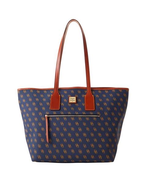 Dooney Bourke Gretta Tote In Navy Blue Lyst