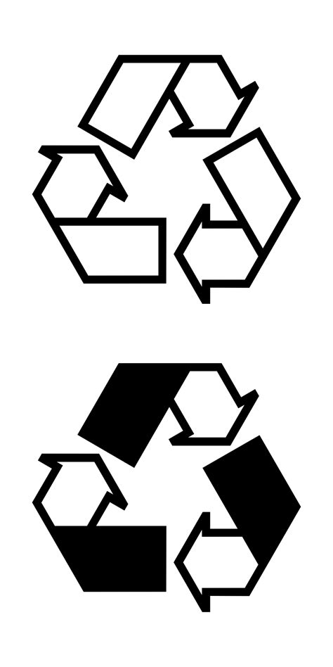 Recycle Logo Black - ClipArt Best