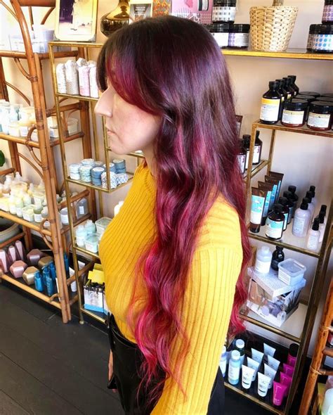 Cherry Brunette Hair Inspirations