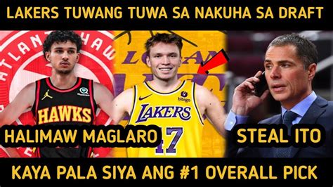 GRABE ANG 17 PICK NG LAKERS MALA PRIME NA KLAY THOMPSON PALA ANG