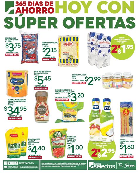 Martes De S Per Ofertas En S Per Selectos Mayo Tuofertasv