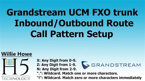 Control Outgoing Caller Id Grandstream Voip Cheatsheets Willie Howe