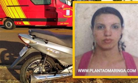 Mulher Fica Gravemente Ferida Após Acidente De Moto Em Maringá