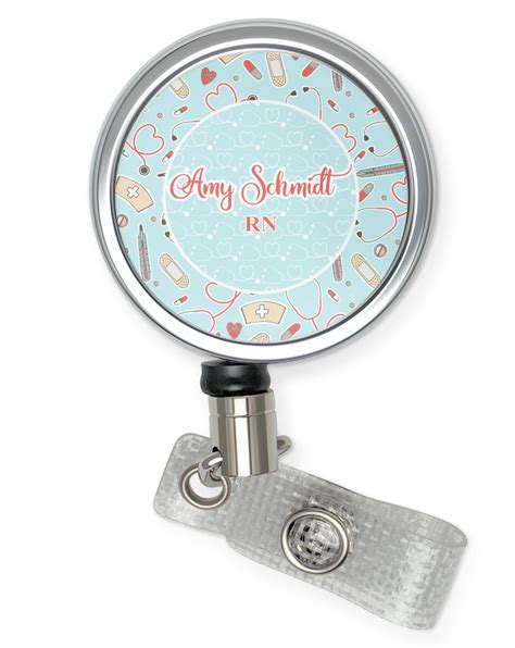 Custom Nurse Retractable Badge Reel (Personalized) | YouCustomizeIt