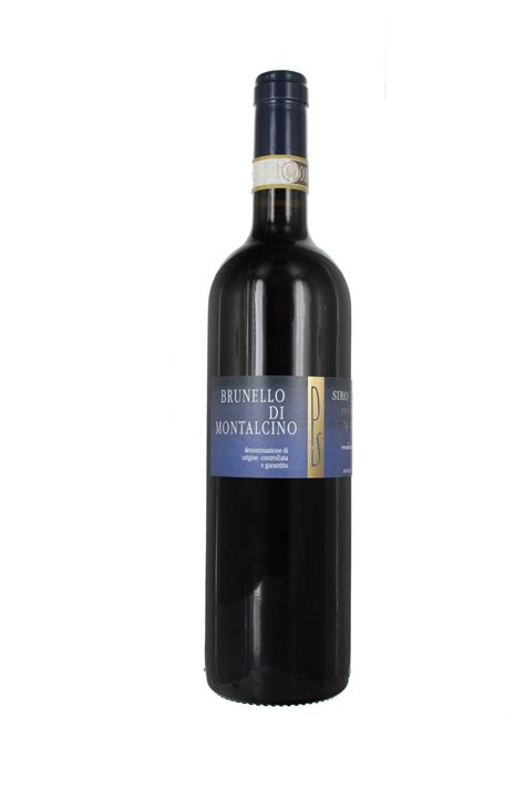 2013 Brunello Di Montalcino Vecchie Vigne Siro Pacenti Bottle