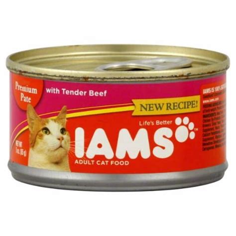 Iams Premium Pate Tender Beef Wet Cat Food Can Oz Ralphs