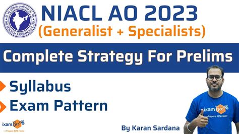 NIACL AO 2023 Pre Exam Pattern Syllabus Past Year Analysis