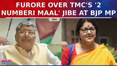 After Congress TMC MLA Takes Sexist Jibe At BJP S Locket Chatterjee