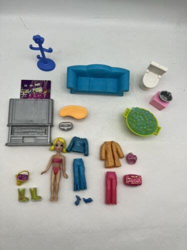 Polly Pocket Furniture Doll Cloths Lot Ebay