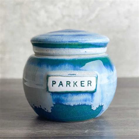 Personalized Ceramic Urn Radiant Heart After Care For Pets