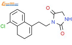 Chloro Dihydronaphthalen Yl Ethyl Imidazolidine Dione